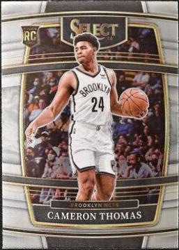 Cameron Thomas #21 Basketball Cards 2021 Panini Select