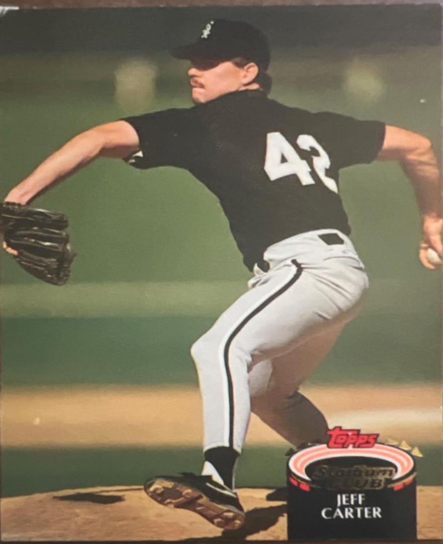Jeff Carter #381 Baseball Cards 1992 Stadium Club