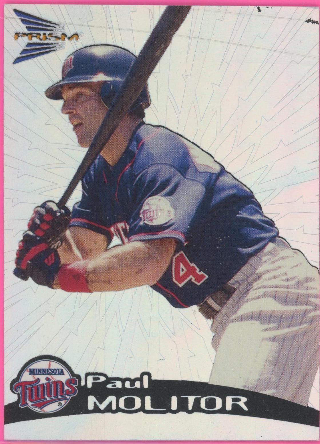 Paul Molitor #83 Baseball Cards 1999 Pacific Prism