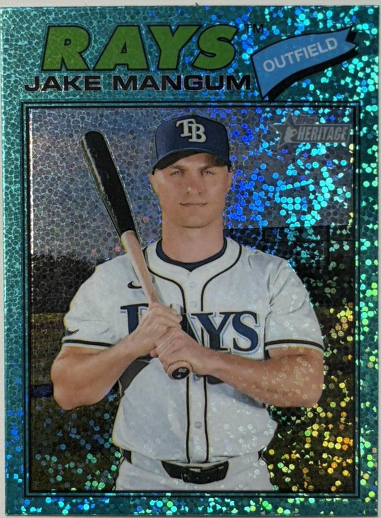 Jake Mangum #227 2026 Topps Heritage Baseball