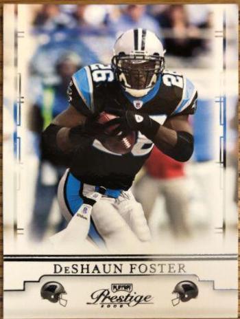 DeShaun Foster #15 Football Cards 2008 Playoff Prestige