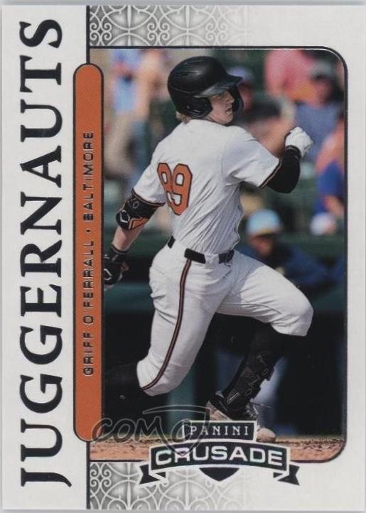 Griff O'Ferrall #8 2025 Panini Crusade Baseball Juggernauts