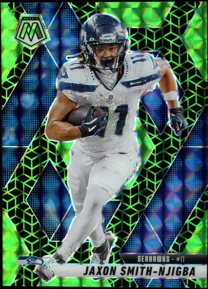 Jaxon Smith-Njigba [Mosaic Green Spectris] #229 Prices | 2025