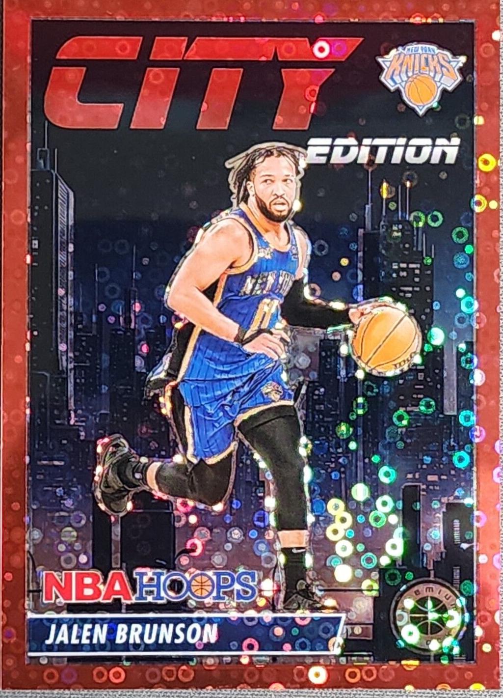 Jalen Brunson [Disco Red Prizm] #21