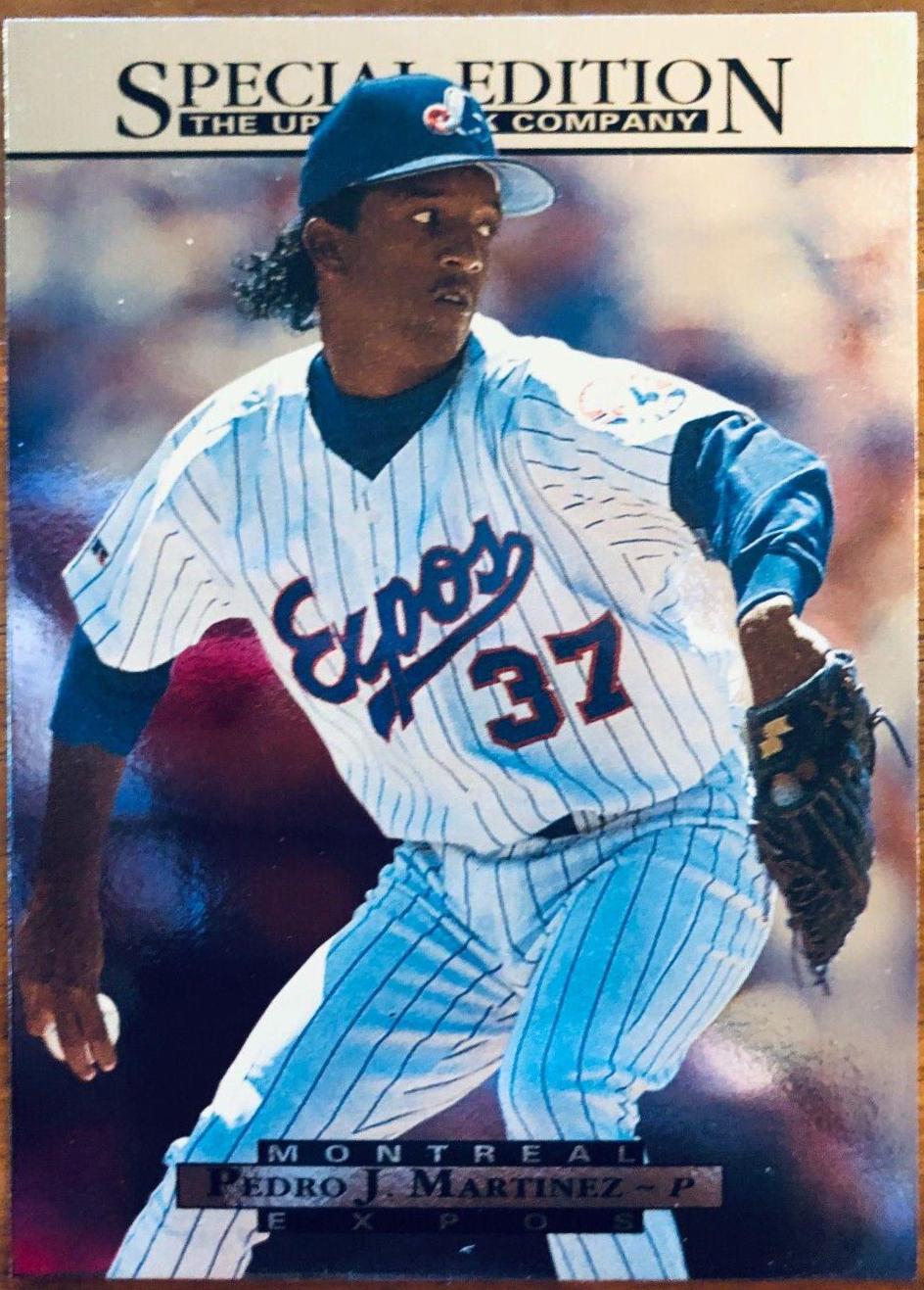 Pedro Martinez #3 Baseball Cards 1995 Upper Deck Special Edition