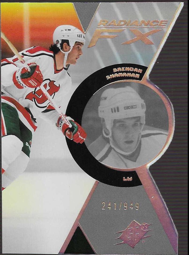 Brendan Shanahan #RFX-16 Hockey Cards 2023 SPx Radiance FX