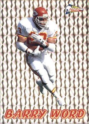 Barry Word #44 Football Cards 1993 Pacific Prisms