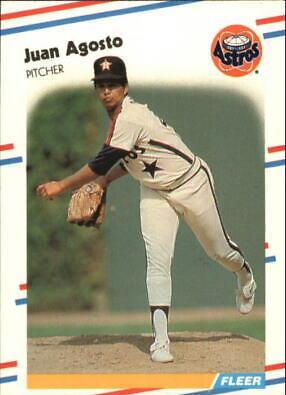 Juan Agosto #437 1988 Fleer Glossy Baseball