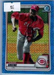 Hunter Greene [Blue Refractor Mega Box Mojo] #BCP-47 Prices | 2020