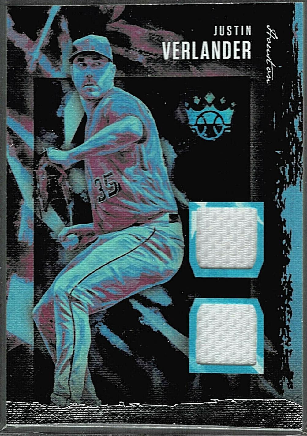 Justin Verlander #DKM-JV 2020 Panini Diamond Kings Baseball DK Materials