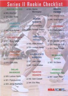 Rookie Checklist