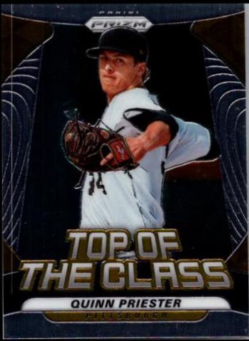 Quinn Priester #TOC-18 Baseball Cards 2020 Panini Prizm Top of the Class