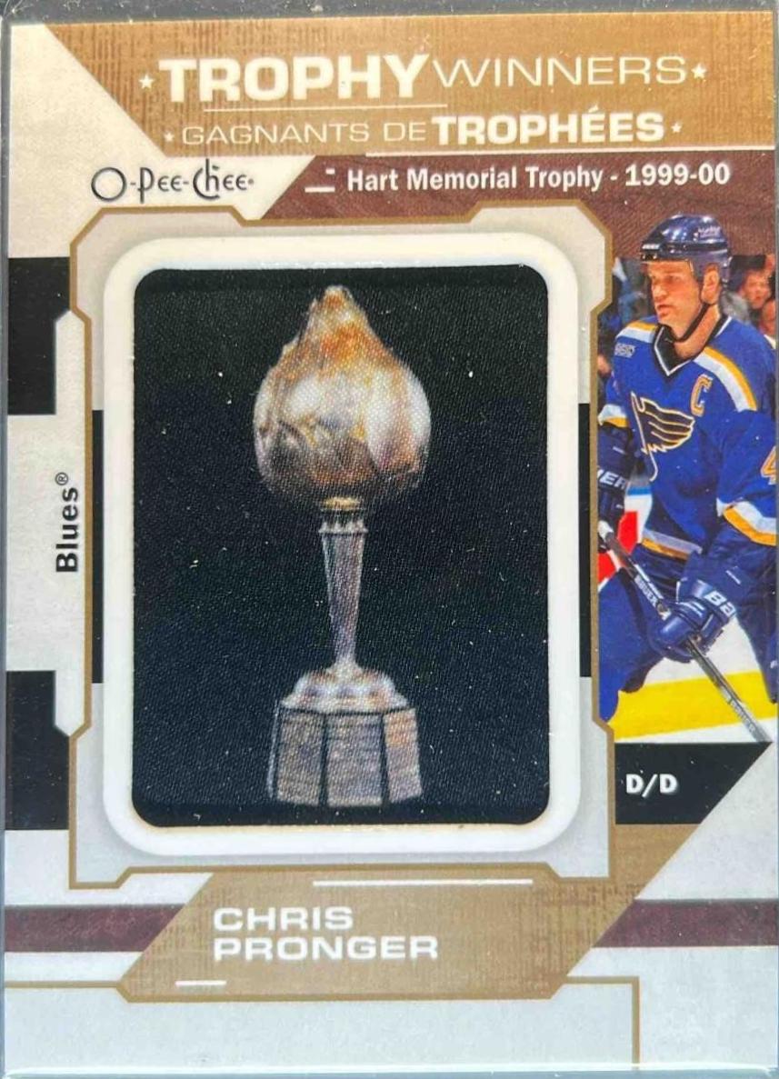 Chris Pronger #P-68 2022-23 O-Pee-Chee Hockey Patches