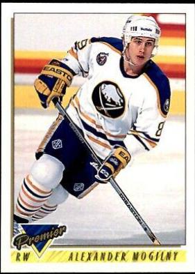 Alexander Mogilny #245 Hockey Cards 1993 Topps Premier