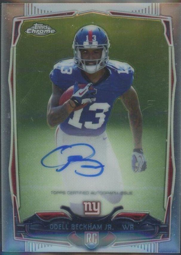 Odell Beckham Jr. [Facing Forward Autograph] #117