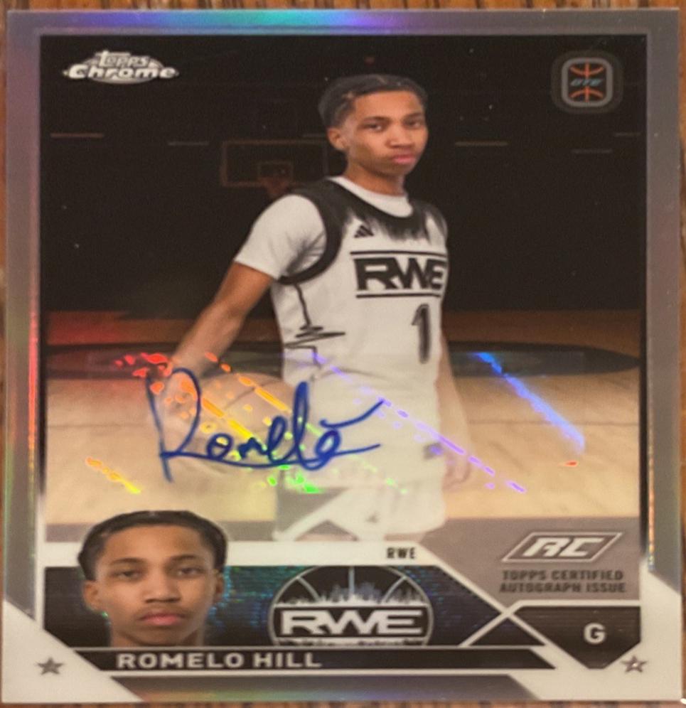 Romelo Hill [Aqua OTE Refractor] #A-RH