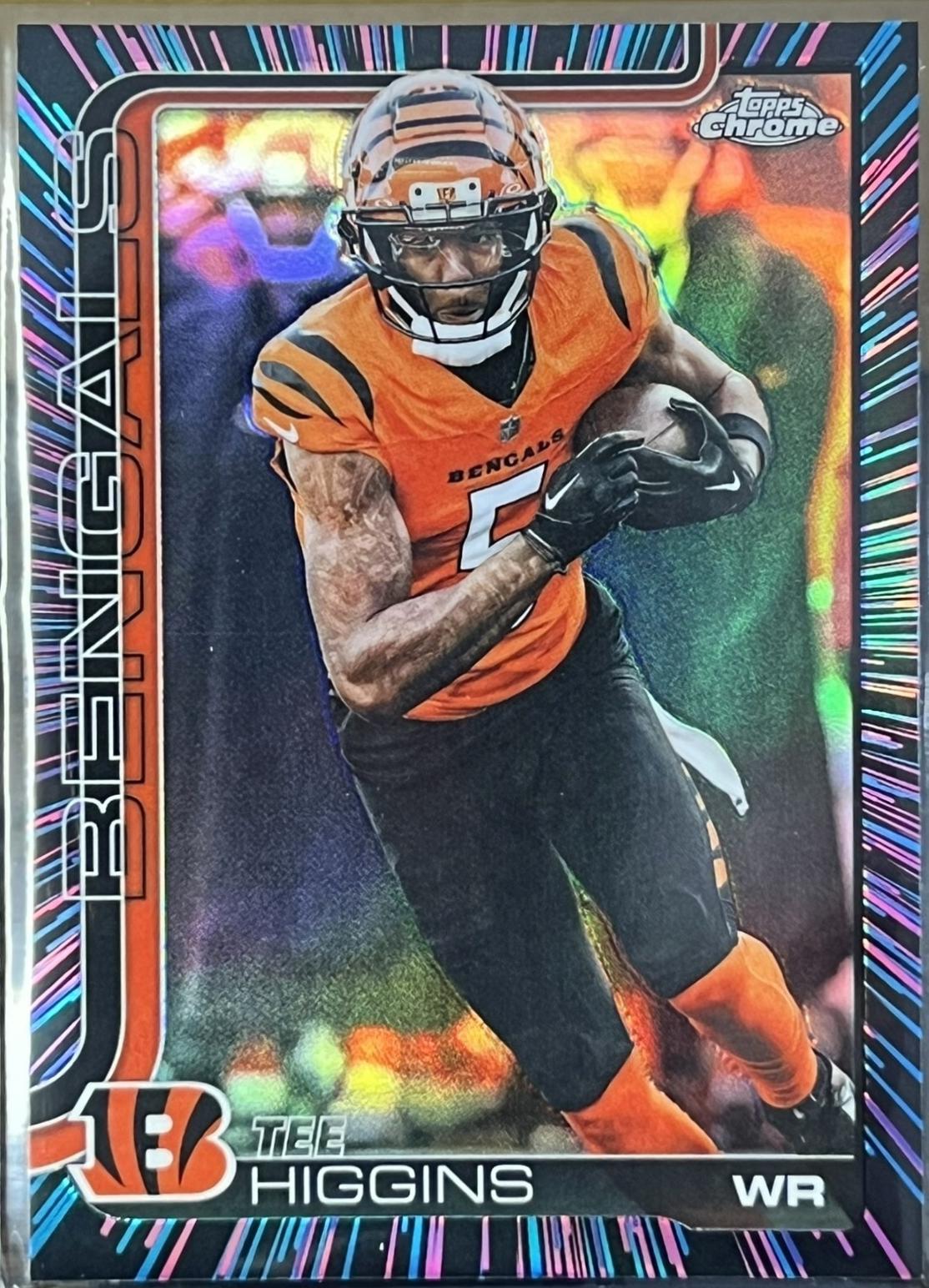 Tee Higgins [Neon Pulse Refractor] #59