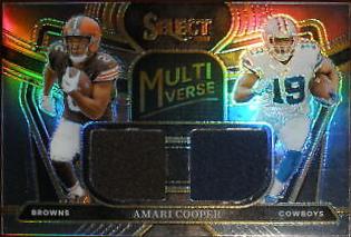 Amari Cooper #4 Football Cards 2023 Panini Select Multiverse
