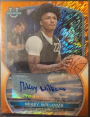 Mikey Williams [Autograph Orange Shimmer] #3