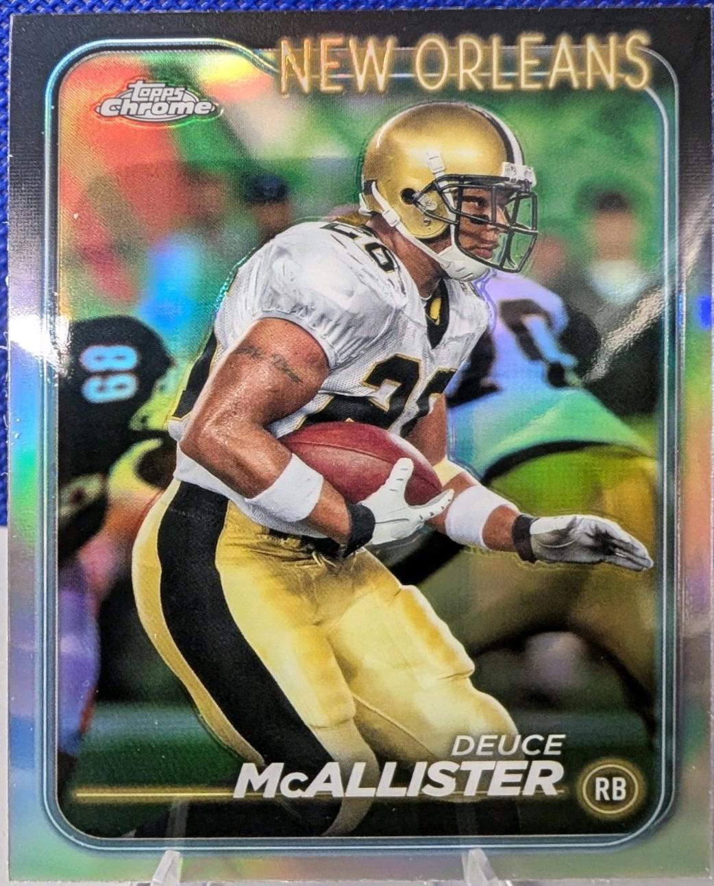 Deuce McAllister #136 Football Cards 2024 Topps Chrome