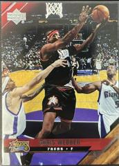 Chris Webber #140 Basketball Cards 2005 Upper Deck Prices