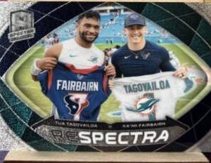 Ka'imi Fairbairn / Tua Tagovailoa #14 Football Cards 2023 Panini Spectra Respectra