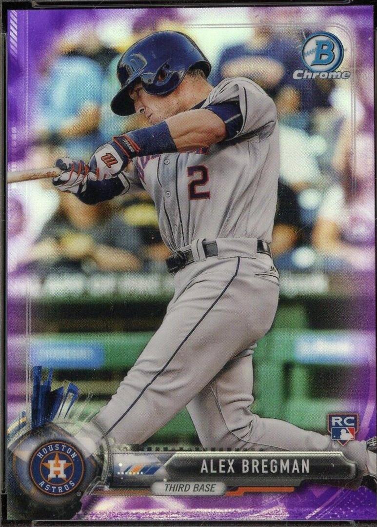 Alex Bregman [Gray Uniform Purple Refractor] #12