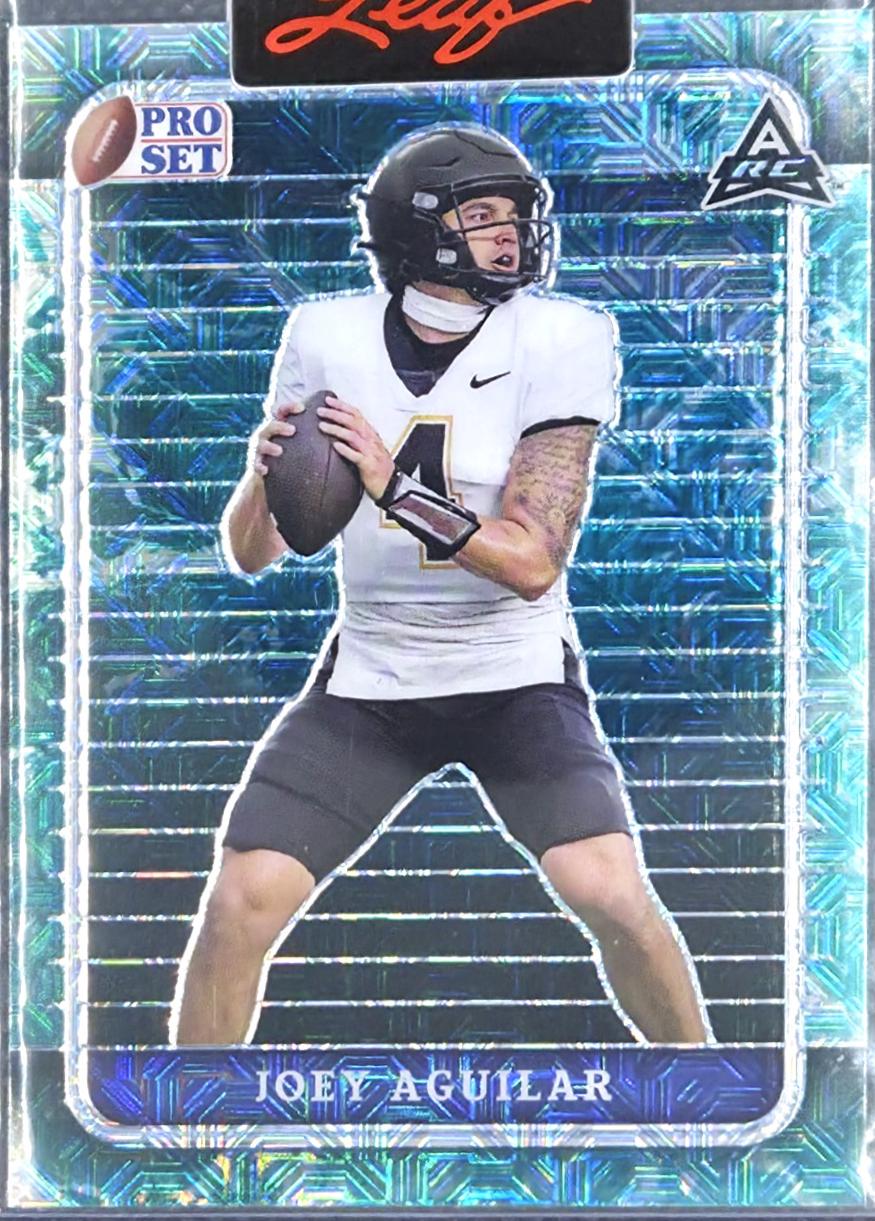 Joey Aguilar #57 2023 Pro Set Metal Football