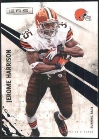 Jerome Harrison #34 Football Cards 2010 Panini Rookies & Stars
