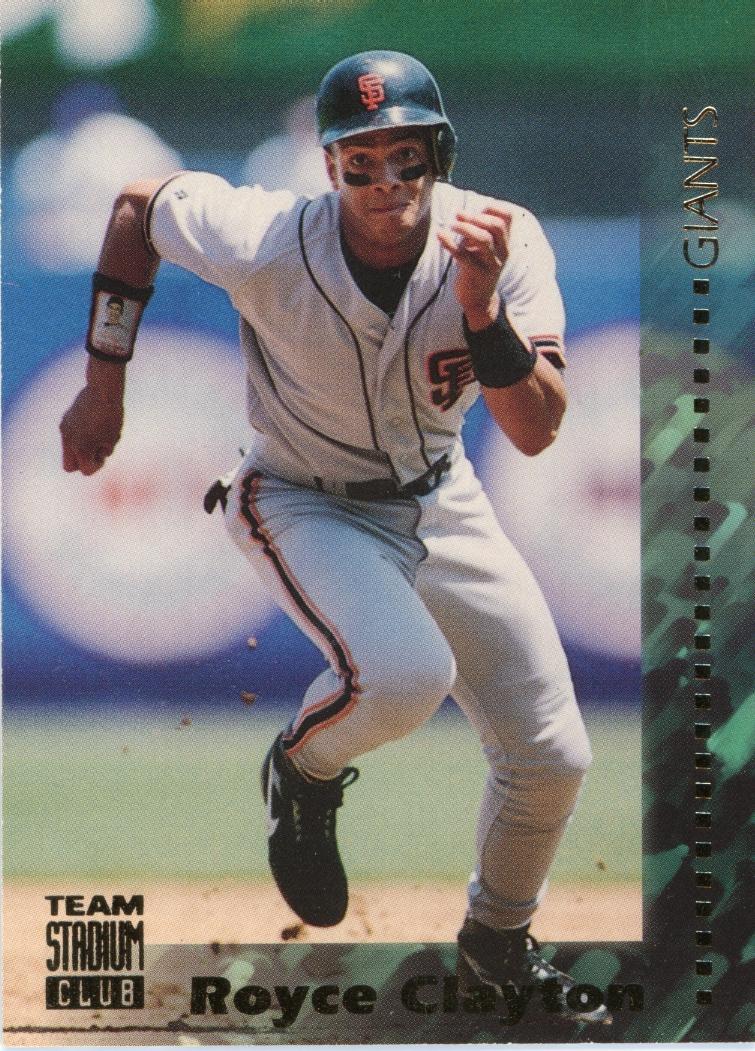 Royce Clayton #2 Baseball Cards 1994 Stadium Club Team Series