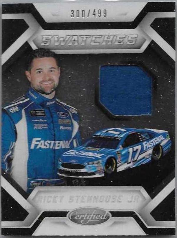 Ricky Stenhouse Jr. #CS-RS Racing Cards 2018 Panini Certified Racing Nascar Cup Swatches