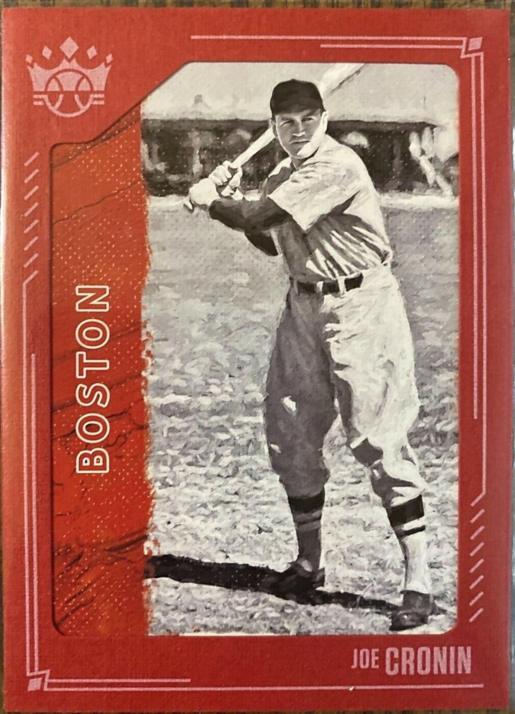 Joe Cronin #4 Baseball Cards 2021 Panini Diamond Kings