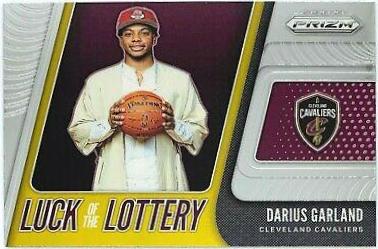 Darius Garland #5 Basketball Cards 2019 Panini Prizm Luck of the Lottery