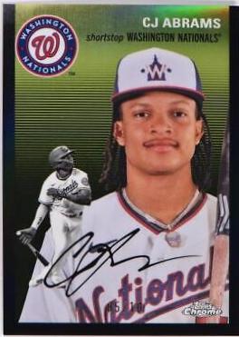 CJ Abrams [Black Refractor] #319