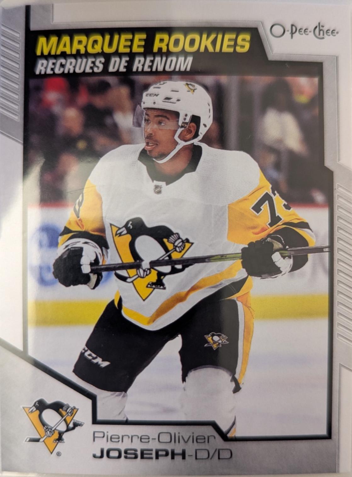 Pierre Olivier Joseph #623 Hockey Cards 2020 Upper Deck O-Pee-Chee Update