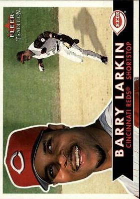 Barry Larkin #11 Baseball Cards 2001 Fleer
