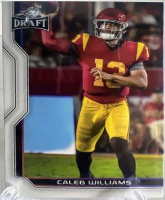 Caleb Williams #B1-2 Football Cards 2023 Leaf Draft V1