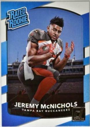 Jeremy McNichols #350 Football Cards 2017 Panini Donruss