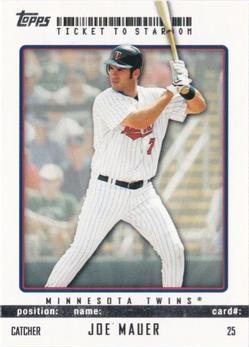 Joe Mauer #25