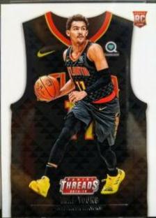 Trae Young #143 Basketball Cards 2018 Panini Threads