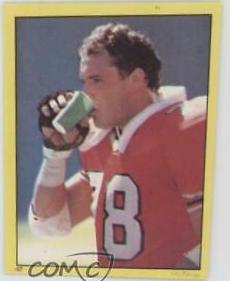 Mike Kenn #17 Football Cards 1982 Topps Stickers