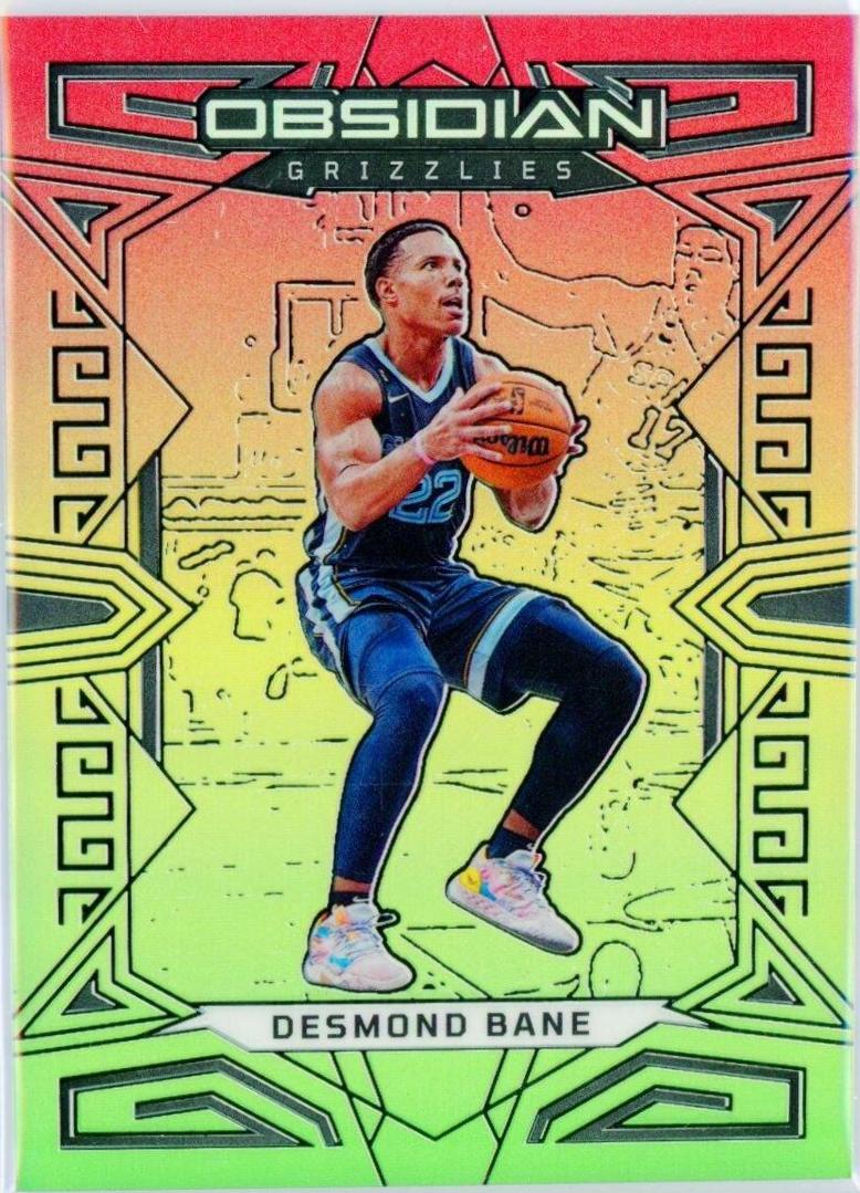 Desmond Bane [Red Yellow Green Flood] #68 Prices | 2022 Panini 