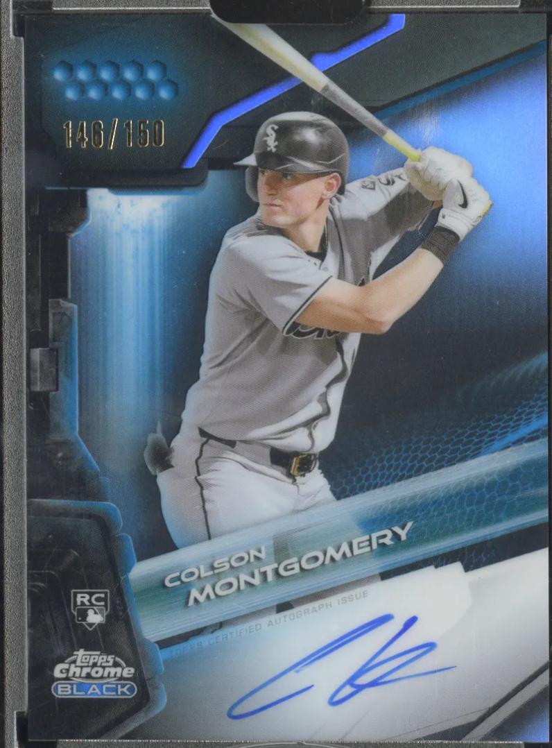 Colson Montgomery [Blue Refractor] #CBA-CMO