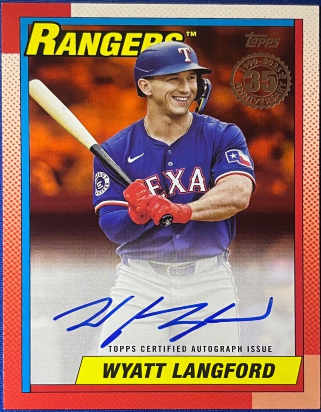 Wyatt Langford [Orange] #90A-WL