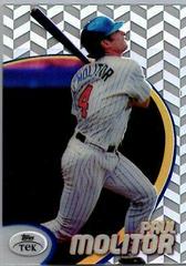 Paul Molitor [Pattern 77] #54 Baseball Cards 1998 Topps Tek Prices