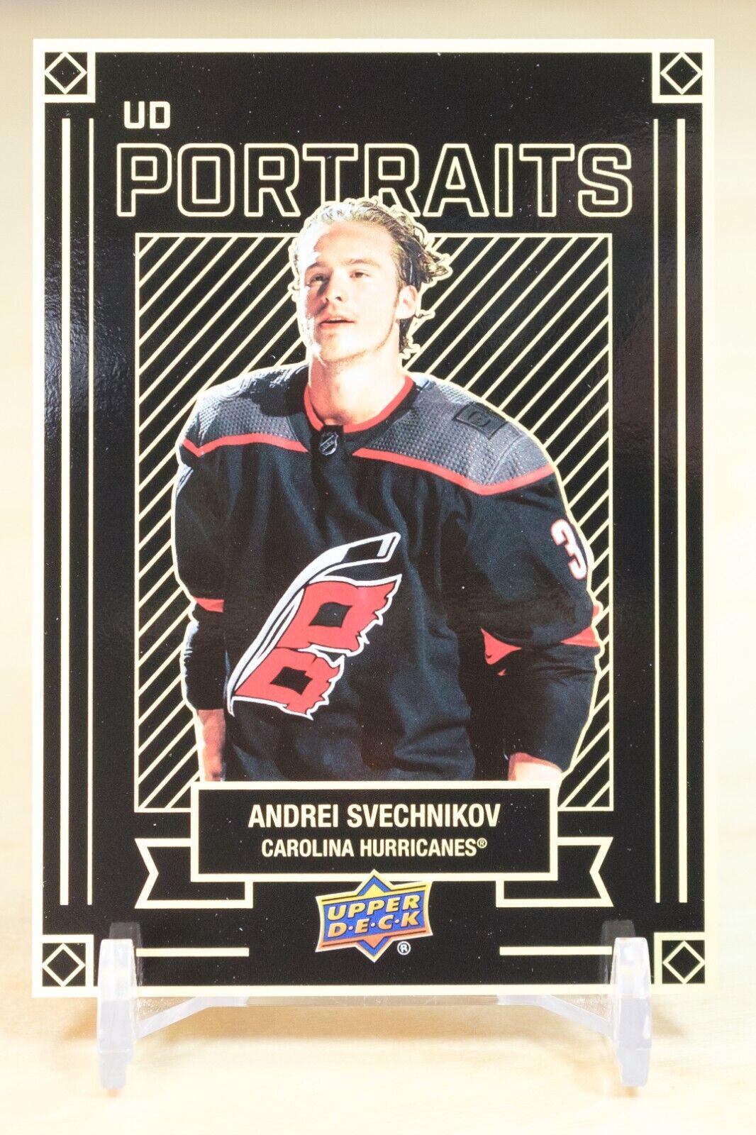 Andrei Svechnikov #P-16 Hockey Cards 2022 Upper Deck UD Portraits