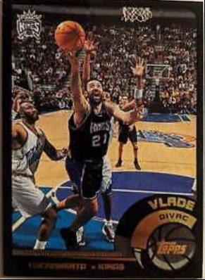 Vlade Divac #44 Basketball Cards 2002 Topps