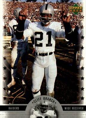 Cliff Branch #30 Football Cards 2005 Upper Deck Legends