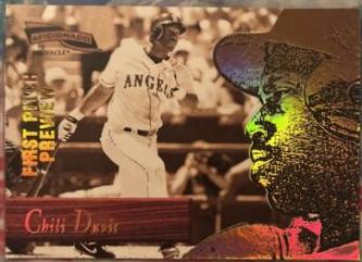 Chili Davis #13 Baseball Cards 1996 Pinnacle Aficionado