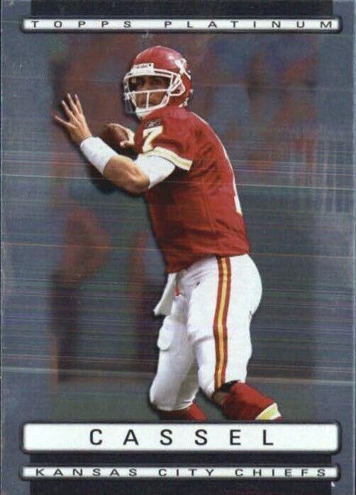 Matt Cassell #8 Football Cards 2009 Topps Platinum